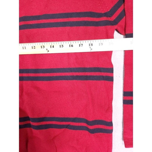 Vintage Buckle BKE Sweater Mens Small S Long Sleeve Sweatshirt Striped Y2K NWT - Picture 7 of 12